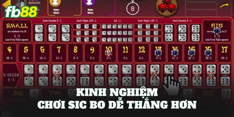Sic Bo Là Gì? Luật Chơi, Mẹo Thắng Tại FB88 Sic Bo Là Gì? Luật Chơi, Mẹo Thắng Tại FB88