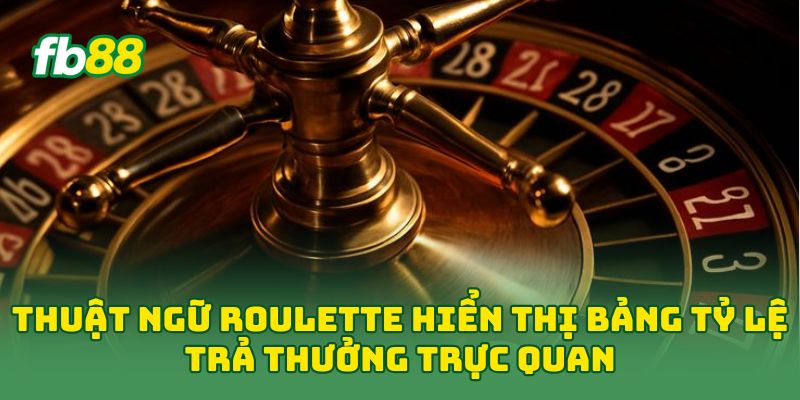Thuật ngữ Rolette: Giải Thích Cửa Cược Và Tỷ Lệ Trả Ở FB88