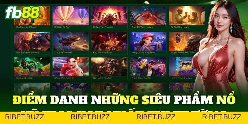 Nổ Hũ FB88 - Sảnh Slots Game Đổi Thưởng Hot Nhất 2026